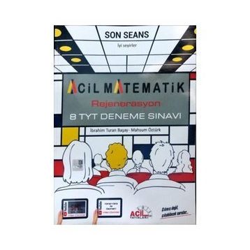 Acil Yayınları TYT Son Seans 8 Rejenerasyon Deneme
