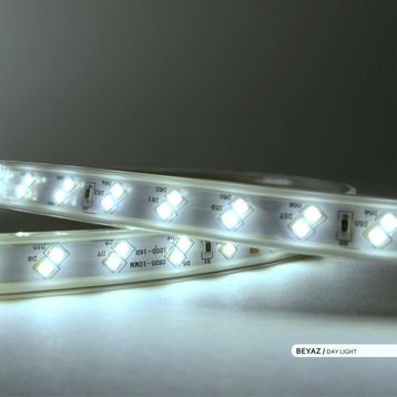 ACK 120 Ledli Şerit Led 6500 K 220 V 6 W 50 m Beyaz Işık