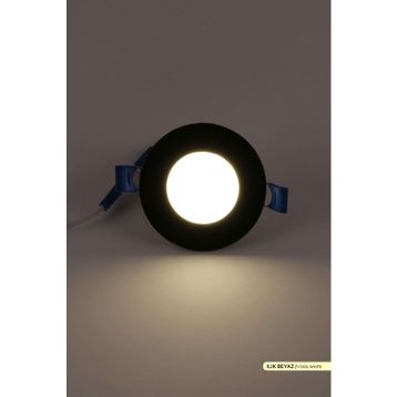 ACK 3W 4000K Yuvarlak Led Panel Armatür