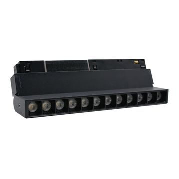 ACK AD40-04211 12W 48V 4000K Ilık Beyaz Reflektörlü Magnet Led Ray Armatür
