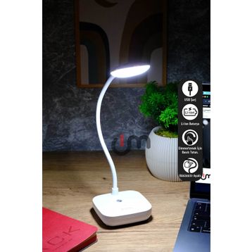 ACK AF11-10017 Ayarlanabilir Şarjlı LED Masa Lambası