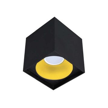 ACK AH12-03561 Gu10 Altın Reflektör Siyah Kasa Sıva Üstü Tavan Armatürü