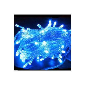 ACK AS90-00406 220V Mavi 10m 100 Led Ampullü Eklenebilir Led Işık