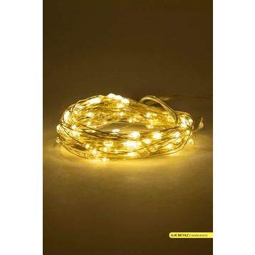 ACK AS90-00990 3000K 10 m Pilli LED Süsleme Işığı