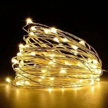 ACK AS90-00990 3000K 10 m Pilli LED Süsleme Işığı