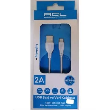 ACL ACK-03 Bağlantı Şarj Kablosu