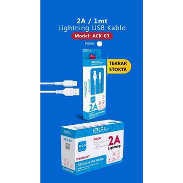 ACL ACK-03 Bağlantı Şarj Kablosu