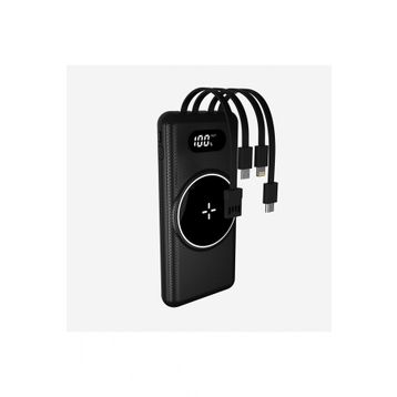 ACL PW-01 15 Watt 10.000 Mah 4x Çıkış Wireless Şarj Kendinden Kablolu Powerbank