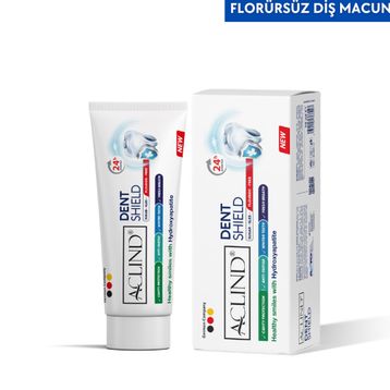 Aclind 15 ml Dent Shield Florürsüz Diş Macunu