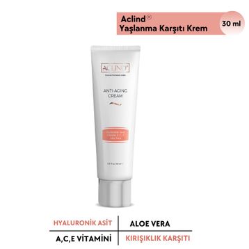 Aclind Anti-Aging 30 ml Onarıcı Krem