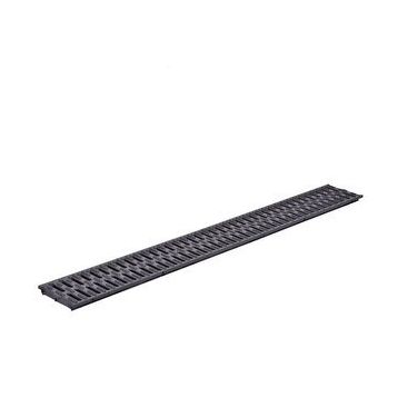 Aco 319250 Hexaline Plastik Siyah 100 cm Drenaj Kanalı Izgarası