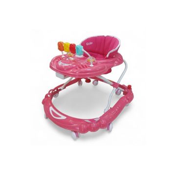 ACR Ciciko RB-1975 Pembe Smile Yüksekli Ayarlı Müzikli Yürüteç