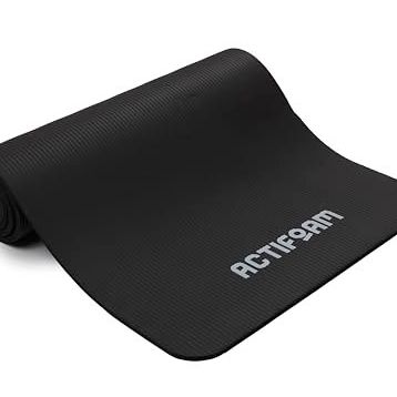 Actifoam Siyah 15 mm Pilates ve Yoga Matı