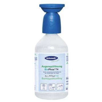 Actiomedic Bıophos 74 Mavi 250 ml Kimyasal Göz Duşu Solüsyonu