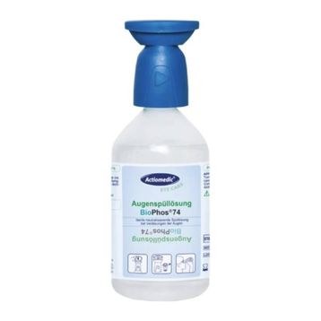 Actiomedic Bıophos 74 Mavi 250 ml Kimyasal Göz Duşu Solüsyonu