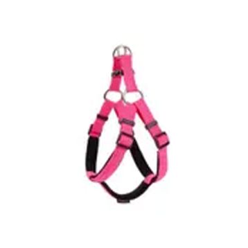 Actirex 3-5 kg XS Pembe Neon Yumuşak Doku Ayarlanır Köpek Göğüs Tasması