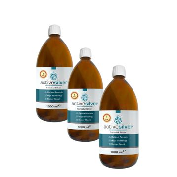 Active Silver Colloidal 5 PPM 1 lt Gümüş Suyu