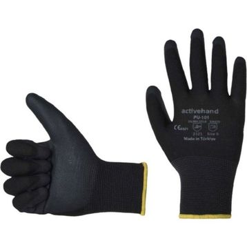 Activehand PU101 Siyah İş Eldiveni