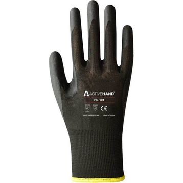 Activehand PU101 Siyah İş Eldiveni