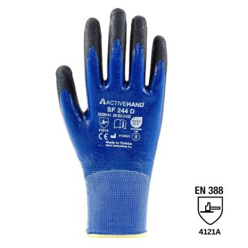 Activehand SF-244D Candy Finish Çift Kaplama Yağa ve Aşınmaya Dirençli Eldiven