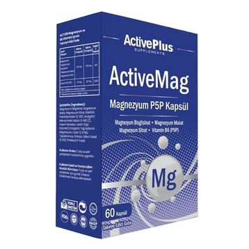 ActivePlus Activemag 60 Kapsül Magnezyum