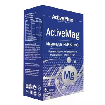 ActivePlus Activemag 60 Kapsül Magnezyum