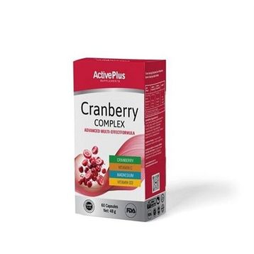 ActivePlus Cranberry Complex 60 Kapsül Takviye Edici Gıda