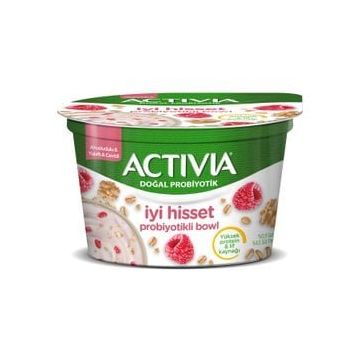 Activia Ahududu&Yulaf&Ceviz 150 gr Probiyotikli Bowl