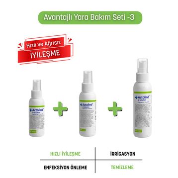 Actolind W Solution 50 + 100 + 250 ml Yara İyileştirme Solüsyonu