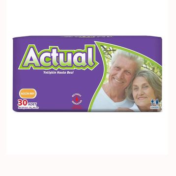Actual 30 Adet S Belbantlı Hasta Bezi