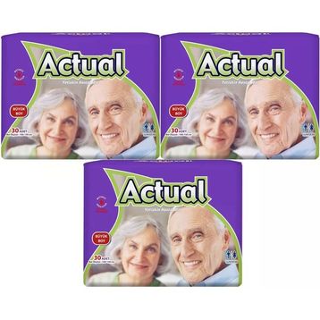 Actual Bel Bantlı Ekstra Büyük Large 90 Adet Yetişkin Hasta Bezi