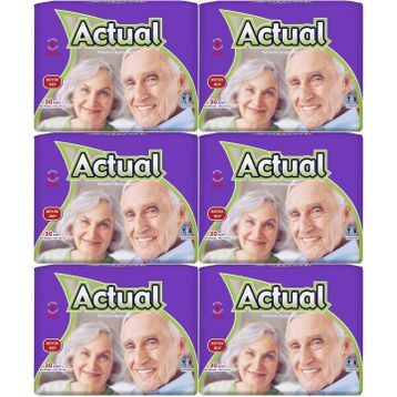 Actual Bel Bantlı XL Ekstra Büyük Large 180 Adet Yetişkin Hasta Bezi