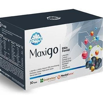Acvison Maxigo L-Karnitin L-Arjinin 30 Saşe
