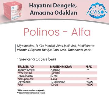 Acvison Polinos Alfa 30 Saşe