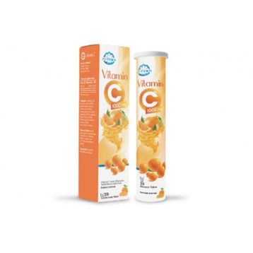 Acvison Vitamin C 1000 mg 20 Efervesan Tablet