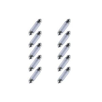 Adam 10 Adet 12V 10W 39x10 mm Sofit Ampul
