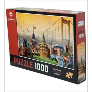 Adam Games 1000 Parça Puzzle İstanbul Kolaj
