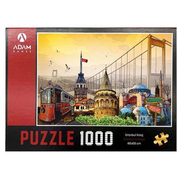 Adam Games 1000 Parça Puzzle İstanbul Kolaj