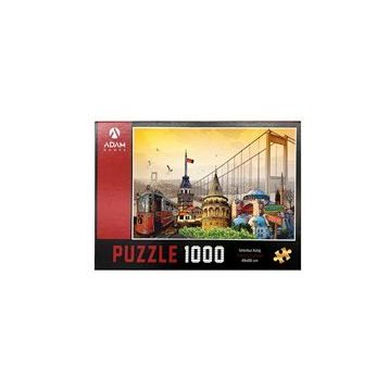 Adam Games 1000 Parça Puzzle İstanbul Kolaj