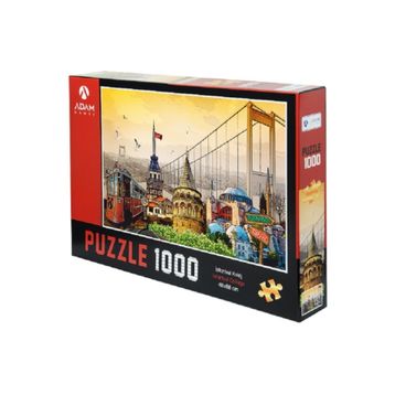 Adam Games 1000 Parça Puzzle İstanbul Kolaj