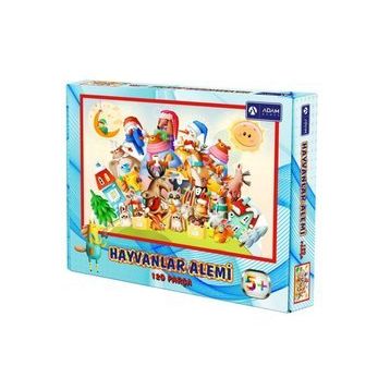 Adam Games 120 Parça Puzzle Hayvanlar Alemi