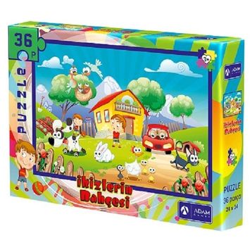 Adam Games 36 Parça Puzzle İkizler Bahçesi