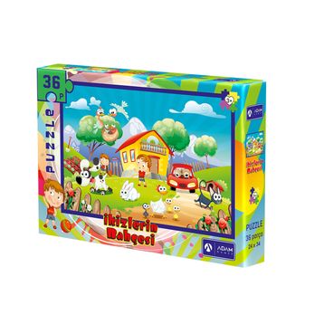 Adam Games 36 Parça Puzzle İkizler Bahçesi