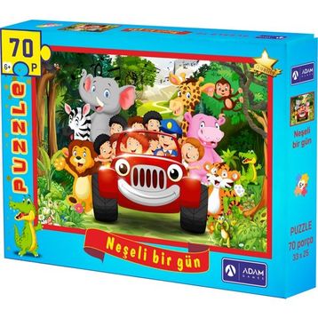 Adam Games 70 Parça Puzzle Neşeli Bir Gün