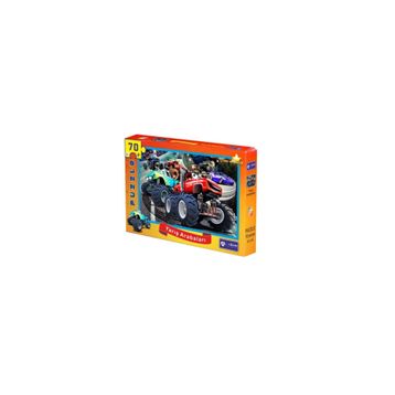 Adam Games 70 Parça Puzzle Yarış Arabaları