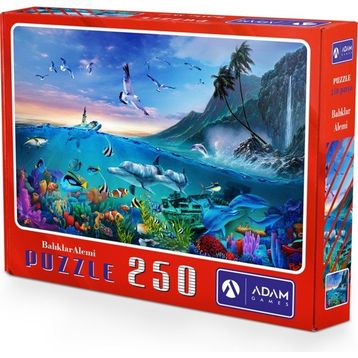 Adam Games Balıklar Alemi 250 Parça Puzzle