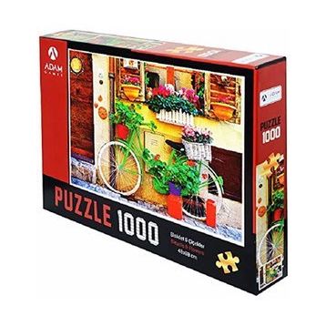 Adam Games Bisiklet Ve Çiçekler 1000 Parça Puzzle