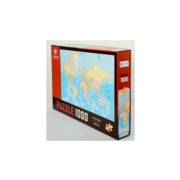 Adam Games Dünya Haritası 1000 Parça Puzzle