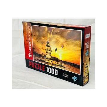 Adam Games Kız Kulesi 1000 Parça Puzzle