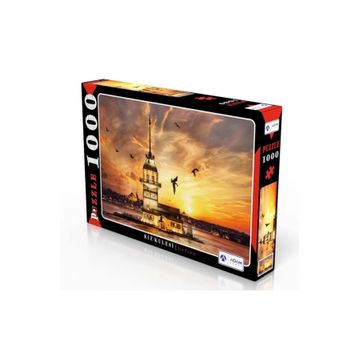 Adam Games Kız Kulesi 1000 Parça Puzzle